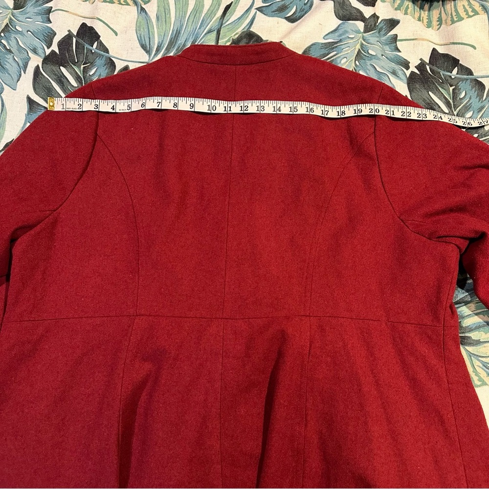 Torrid Wool Blend Zip Front Fit And Flare Coat - Picture 12 of 14